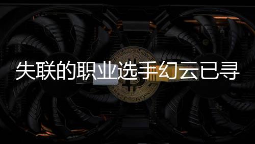 失联的职业选手幻云已寻回——归来之路揭秘
