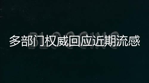 多部门权威回应近期流感问题