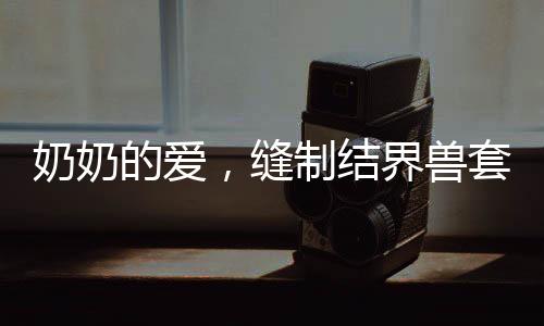 奶奶的爱，缝制结界兽套装，孙女回头率爆表