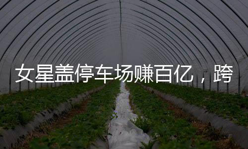 女星盖停车场赚百亿，跨界商业帝国的崛起