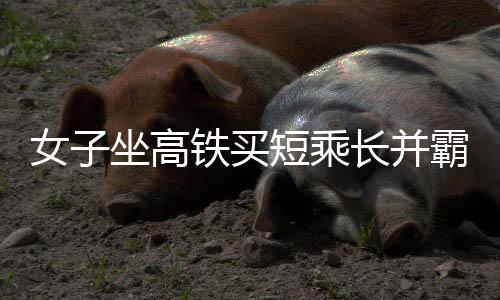 女子坐高铁买短乘长并霸座被行拘