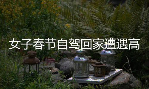 女子春节自驾回家遭遇高速拥堵，经历成故事分享
