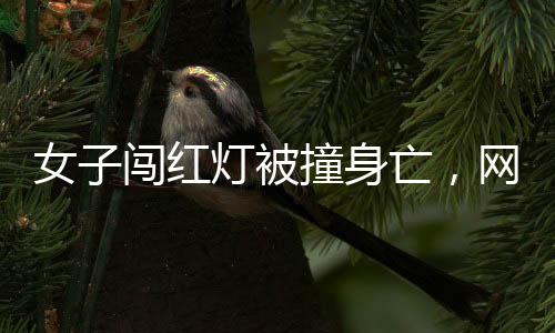 女子闯红灯被撞身亡，网约车需赔50万，一起交通事故引发的深思