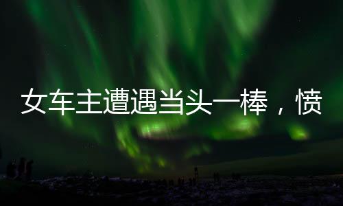 女车主遭遇当头一棒，愤怒维权讨公道