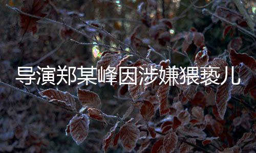 导演郑某峰因涉嫌猥亵儿童被刑事拘留，业界震惊