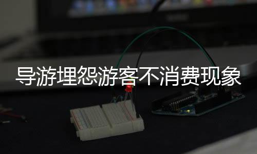 导游埋怨游客不消费现象引发热议