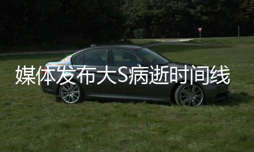 媒体发布大S病逝时间线，台湾艺人的离别故事浮出水面
