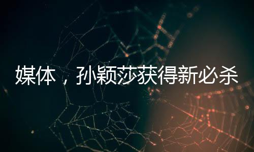 媒体，孙颖莎获得新必杀技，备战赛场展现锋芒