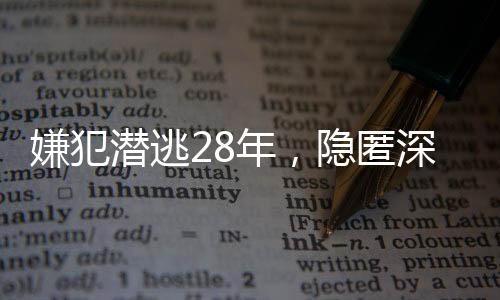 嫌犯潜逃28年，隐匿深山放羊谋生，漂白身份背后隐匿重重谜团