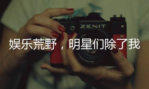 娱乐荒野，明星们除了我全塌房了