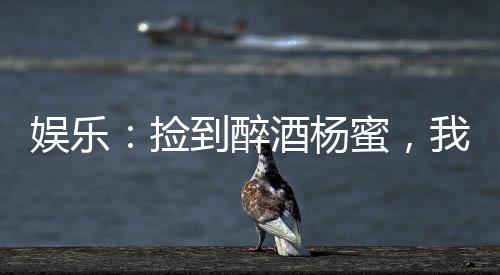 娱乐：捡到醉酒杨蜜，我软饭硬吃