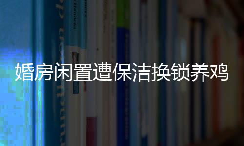 婚房闲置遭保洁换锁养鸡，小区内发生奇异事件