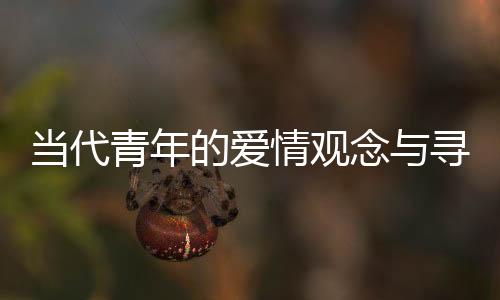 当代青年的爱情观念与寻求之旅——以一位23岁女研究生的两万寻爱经历为观察点