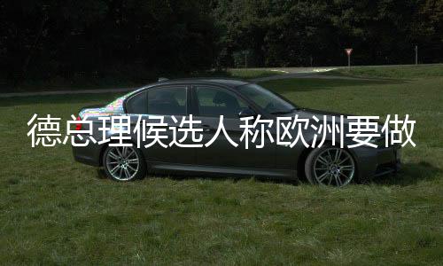 德总理候选人称欧洲要做最坏打算——应对未来挑战的全面准备
