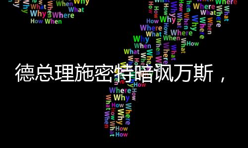 德总理施密特暗讽万斯，台下观众捧腹大笑——一场别开生面的政治盛会
