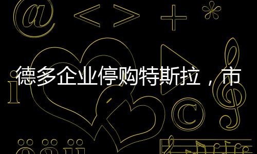 德多企业停购特斯拉，市场变革中的决策逻辑