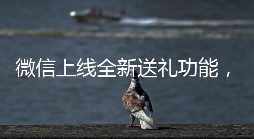 微信上线全新送礼功能，社交互动迈入全新篇章