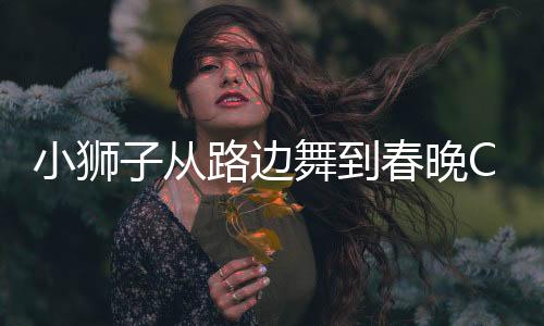 小狮子从路边舞到春晚C位，一场绚丽的舞蹈之旅