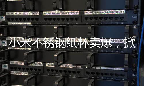 小米不锈钢纸杯卖爆，掀起家居热购风暴
