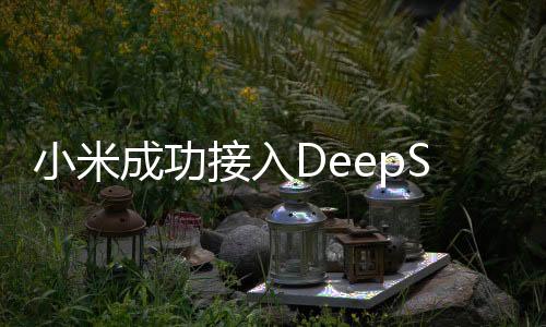 小米成功接入DeepSeek，开启智能科技新篇章