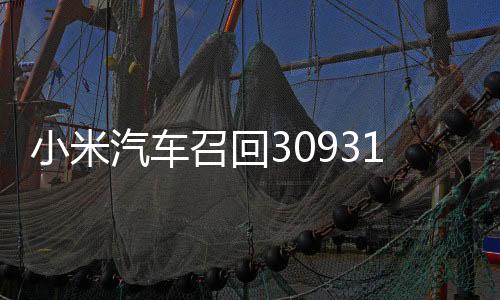 小米汽车召回30931台SU7标准版电动汽车，因潜在安全隐患