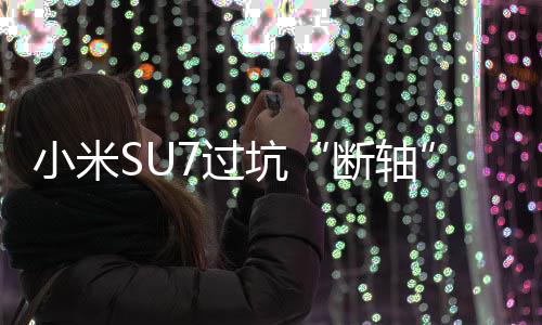 小米SU7过坑“断轴”车主发文致歉：承认自己欺瞒网友
