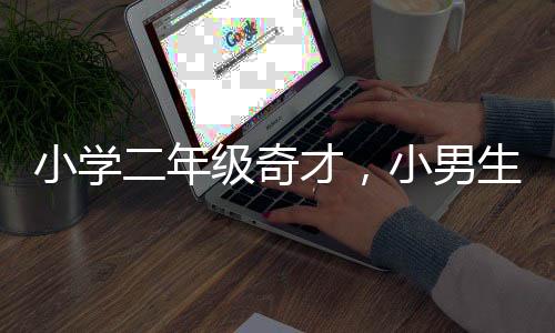 小学二年级奇才，小男生写字堪比打印机
