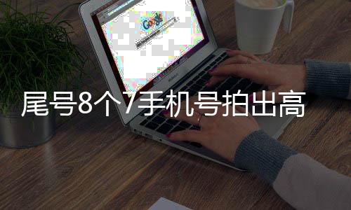 尾号8个7手机号拍出高价，价值突破两百五十万元