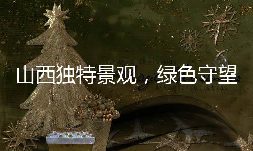 山西独特景观，绿色守望中的繁荣盛世——一树一世界，黑树不逾年