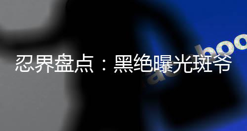 忍界盘点：黑绝曝光斑爷傻眼了