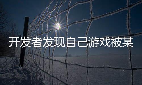 开发者发现自己游戏被某公司完整盗取发行 受害者不止一例