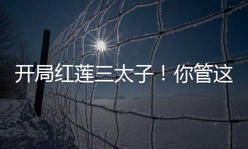 开局红莲三太子！你管这叫召唤师