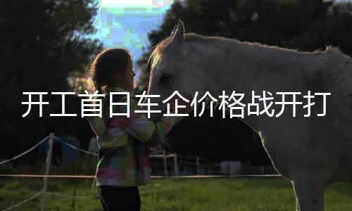 开工首日车企价格战开打