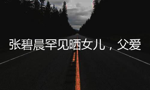 张碧晨罕见晒女儿，父爱满满引起热议