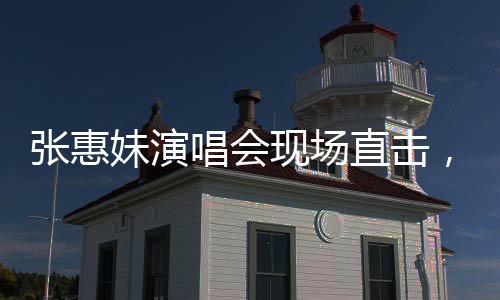 张惠妹演唱会现场直击，寒风凛冽，粉丝热情不减，冻出鼻涕时刻究竟几度？