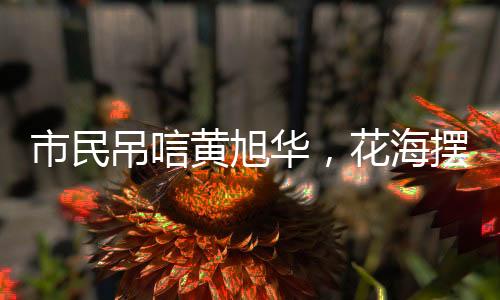 市民吊唁黄旭华，花海摆成潜艇模样，致敬传奇人生