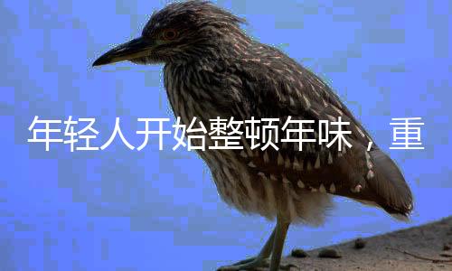 年轻人开始整顿年味，重塑春节文化的独特魅力