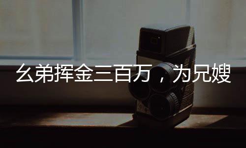 幺弟挥金三百万，为兄嫂建豪宅于故乡之村