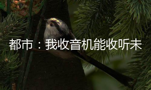 都市：我收音机能收听未来
