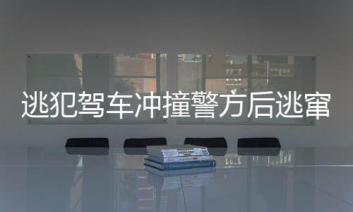 逃犯驾车冲撞警方后逃窜，警方全力追捕展开大规模搜查行动