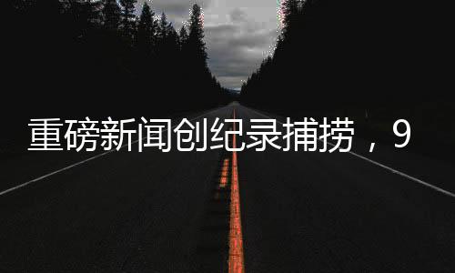 重磅新闻创纪录捕捞，90斤金黄色鲢鳙鱼惊现某水域