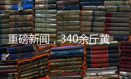 重磅新闻，340余斤黄金被法拍，黄金市场掀起波澜