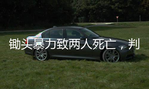 锄头暴力致两人死亡，判决死缓背后的故事