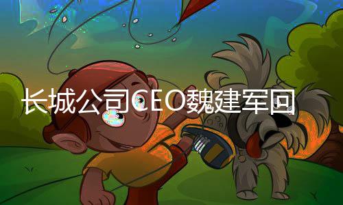 长城公司CEO魏建军回应开法拉利去机场事件