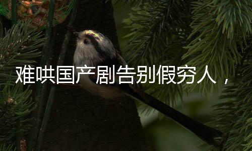 难哄国产剧告别假穷人，重塑现实，倡导真实表达的艺术之光