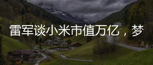 雷军谈小米市值万亿，梦想照进现实的一二三四五六七八九十步