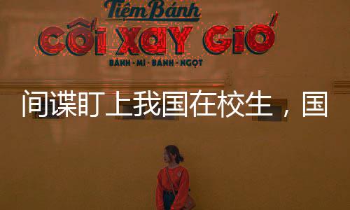 间谍盯上我国在校生，国家安全呼唤警惕之心