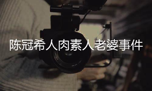 陈冠希人肉素人老婆事件揭秘，揭示公众人物背后的故事与争议