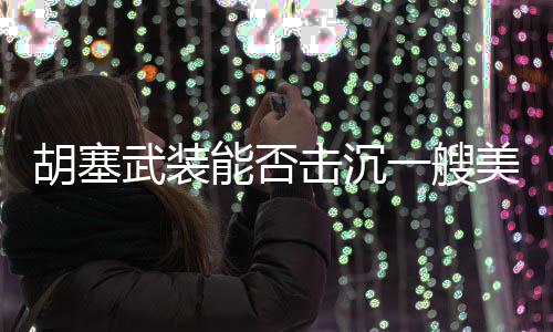 胡塞武装能否击沉一艘美国航母，深度分析与观察