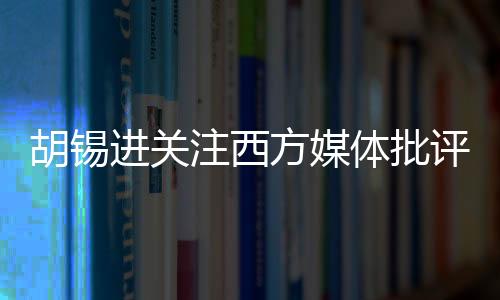 胡锡进关注西方媒体批评万斯事件